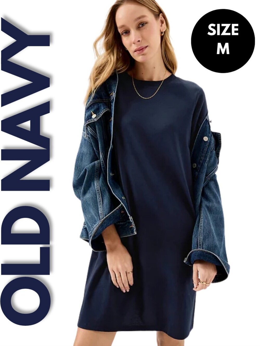Old Navy Mini T-Shirt Shift Dress Size M
